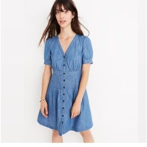 Madewell Denim Daylily Dress Size 6